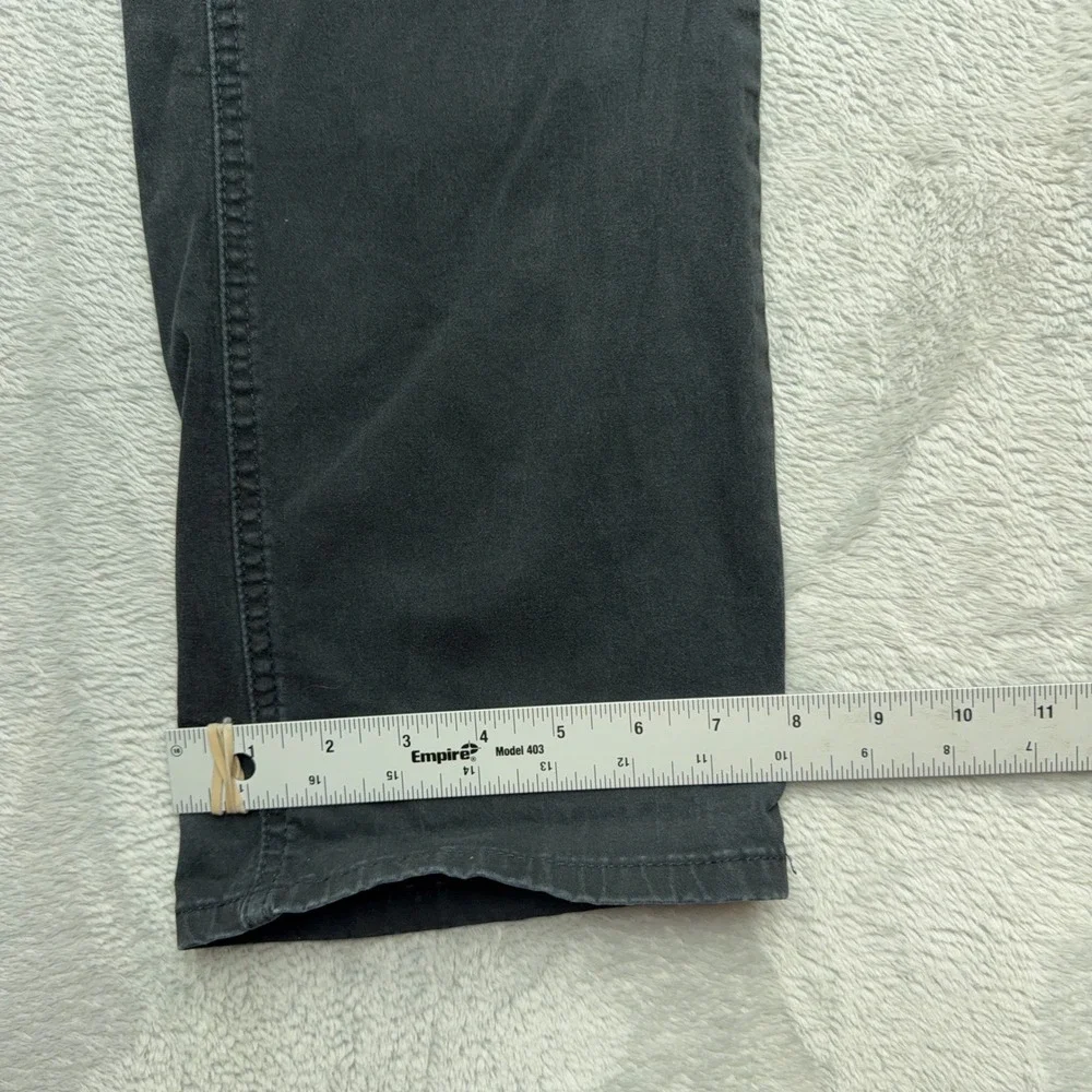 Wrangler Pants Mens 32x30 Black Retro Slim Straight 1088MWZBK Stretch Cotton